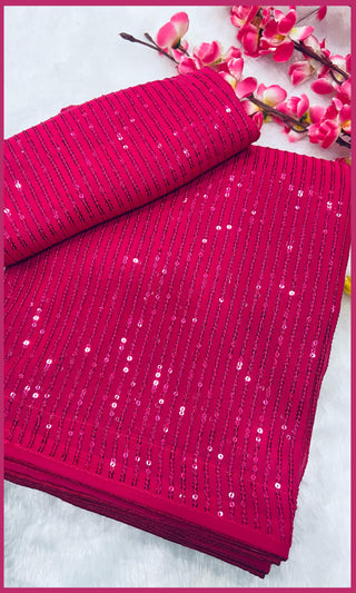 heavy-georgette-sarees-with-sequence-embroidery-work-color-magenta-2