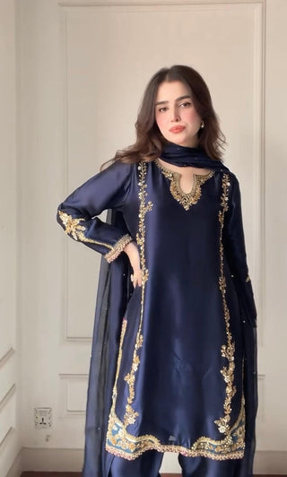 heavy-natural-crep-silk-kurti-farshi-salwar-dupatta-set-with-moti-hand-work-color-navy-blue-3
