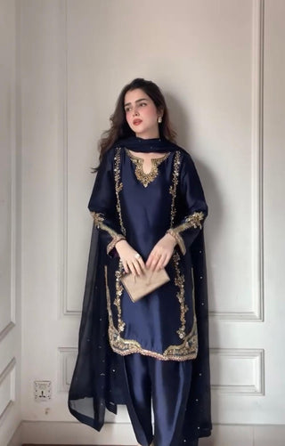 heavy-natural-crep-silk-kurti-farshi-salwar-dupatta-set-with-moti-hand-work-color-navy-blue-4