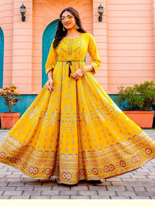 heavy-rayon-anarkali-style-long-gown-with-embroidery-print-work-color-yellow