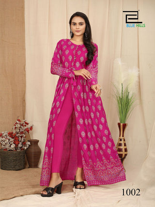 heavy-reyon-gown-with-round-bottom-with-print-work-magenta-1