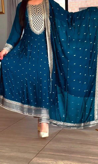 heavy-shinon-silk-kali-cut-sequence-zari-embroidery-lace-work-color-blue-2