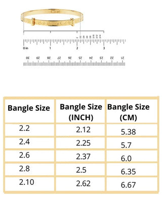 2-3 Days Delivery! Trendy Bangles With Stone Decorated - Model 2, Listing ID: 316371223