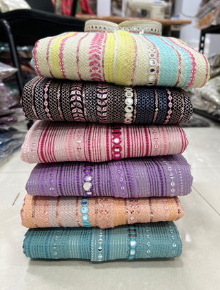 Ship From India! Varman Indian Men Kurta Pyjama  Ready to Wear Georgette Fabric Party Wear, Listing ID: PRE8955554824474