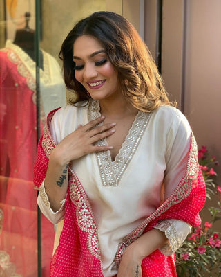 indian-women-gown-chanderi-cotton-silk-white