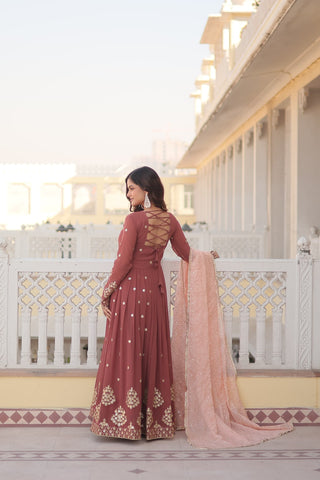 indian-women-gown-georgette-zari-thread-sequins-embroidery