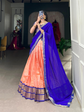lehenga-choli-dupatta-set-kanchipuram-zari-weaving-work-color-pink-2