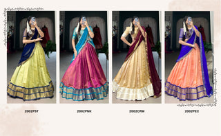 lehenga-choli-dupatta-set-kanchipuram-zari-weaving-work