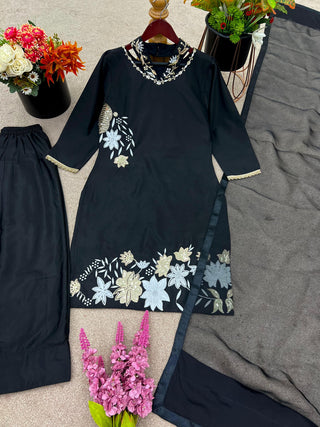 natural-crep-silk-kurti-farshi-pant-dupatta-set-with-embroidery-sequence-work-color-black-14