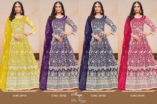 net-long-gown-dupatta-sequence-embroidery-work
