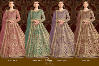 net-long-gown-dupatta-sequence-embroidery-work