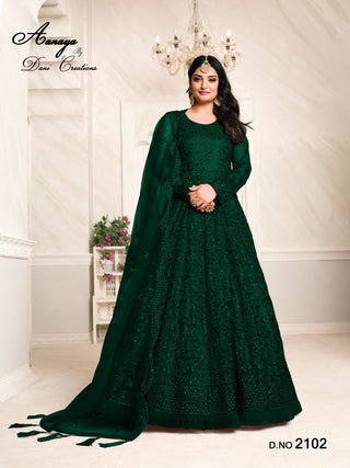 net-long-gown-pant-dupatta-set-with-heavy-tone-to-tone-thread-sequence-work-color-green-1