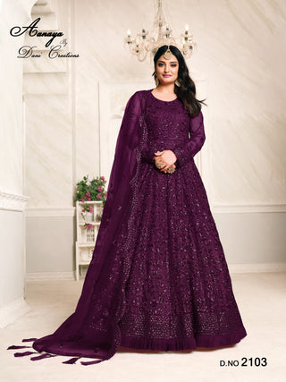 net-long-gown-pant-dupatta-set-with-heavy-tone-to-tone-thread-sequence-work-color-purple-1