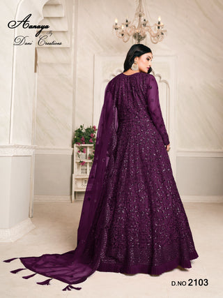 net-long-gown-pant-dupatta-set-with-heavy-tone-to-tone-thread-sequence-work-color-purple-2