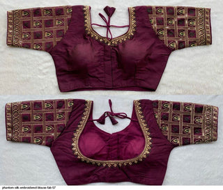 2-3 Days Delivery! Indian Blouses for Sarees Women Ready to Wear Phantom Silk  Embroidery Blouse Fabric Party Wear 1 Piece, Listing ID: 9078327542042