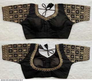 2-3 Days Delivery! Indian Blouses for Sarees Women Ready to Wear Phantom Silk  Embroidery Blouse Fabric Party Wear 1 Piece, Listing ID: 9078327542042