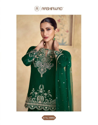 premium-chinnon-silk-kurti-plazzo-dupatta-suit-set-with-sequins-embroidered-work-color-green-2