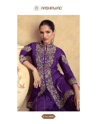 premium-chinnon-silk-kurti-plazzo-dupatta-suit-set-with-sequins-embroidered-work-color-purple-2