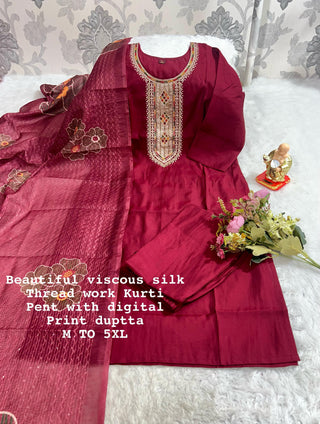 premium-roman-silk-kurti-pant-dupatta-set-with-heavy-hand-sequence-embroidery-work-color-maroon-1