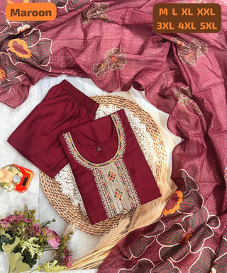premium-roman-silk-kurti-pant-dupatta-set-with-heavy-hand-sequence-embroidery-work-color-maroon-2