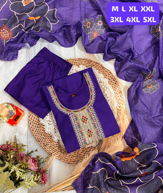 premium-roman-silk-kurti-pant-dupatta-set-with-heavy-hand-sequence-embroidery-work-color-purple-2