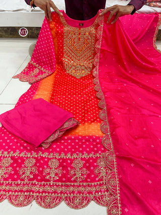 pure-chinon-silk-kurti-sharara-dupatta-suit-set-embroidery-zari-work-color-rani-11