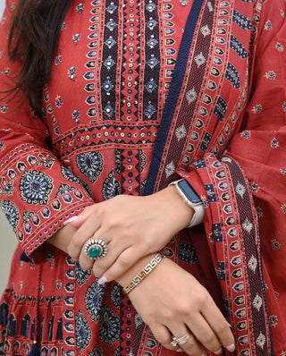 pure-cotton-60-60-top-pant-dupatta-set-with-mill-print-work-color-faded-red-3