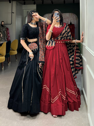 pure-cotton-lehenga-choli-dupatta-purse-set-with-gota-patti-touch-up-work-1