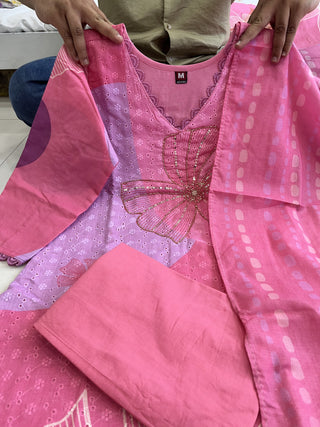 pure-linen-top-pant-dupatta-set-with-print-hand-embroidery-zari-weaving-work-color-pink-6