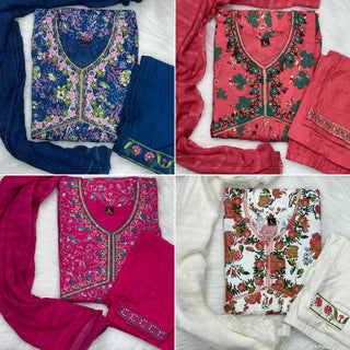 rayon-alia-cut-kurti-set-with-embroidery-print-lace-work-2
