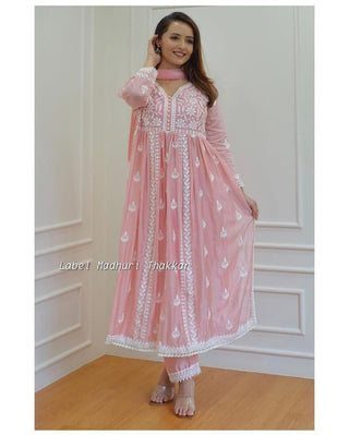 rayon-cotton-kurti-palazzo-dupatta-set-with-chikankari-work-color-pink-1