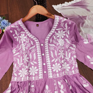 rayon-cotton-kurti-palazzo-dupatta-set-with-chikankari-work-color-purple-5