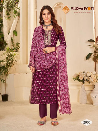 rayon-salwar-bottom-dupatta-set-with-foil-print-work-wine