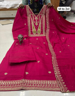 roman-silk-kurti-pant-dupatta-set-with-designer-gota-pattie-embroidery-work-color-magenta-1
