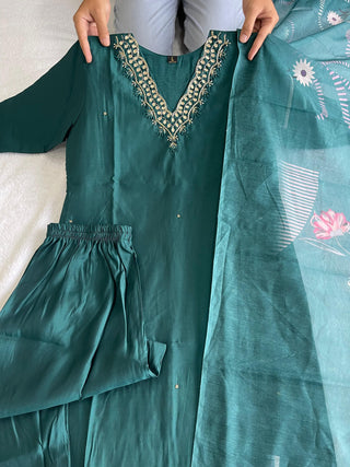 roman-silk-kurti-pant-dupatta-suit-set-hand-sequins-embroidered-print-work-color-dark-rama-2