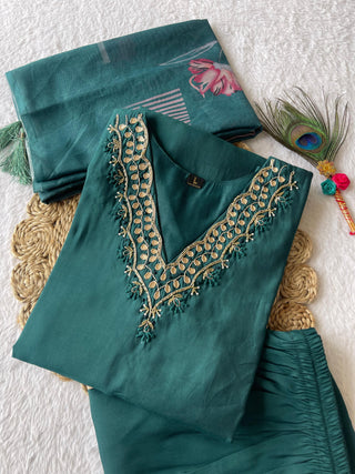 roman-silk-kurti-pant-dupatta-suit-set-hand-sequins-embroidered-print-work-color-dark-rama-4