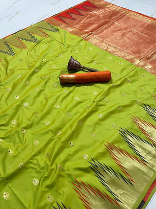 silk-saree-zari-minakari-temple-big-boder-weaving-work-pistachio