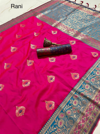silk-zari-minakari-butta-weaving-border-work-color-magenta
