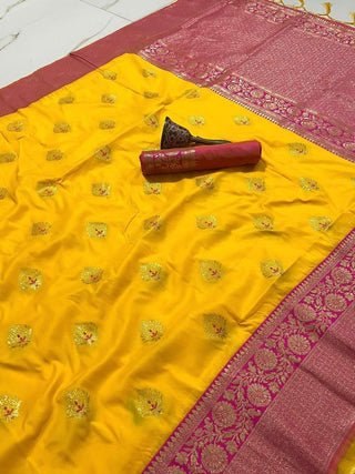 silk-zari-minakari-butta-weaving-border-work-color-yellow