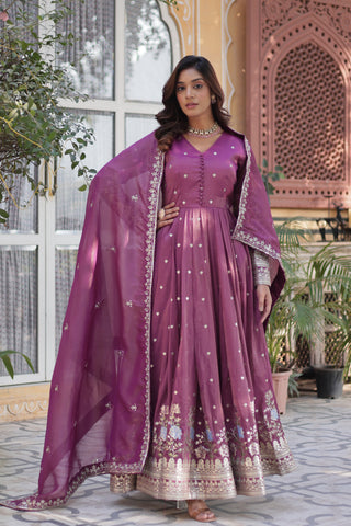 soft-organza-long-gown-pant-dupatta-set-with-sequence-embroidery-work-purple-1
