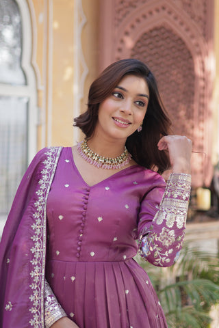 soft-organza-long-gown-pant-dupatta-set-with-sequence-embroidery-work-purple-4