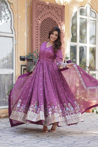 soft-organza-long-gown-pant-dupatta-set-with-sequence-embroidery-work-purple-6