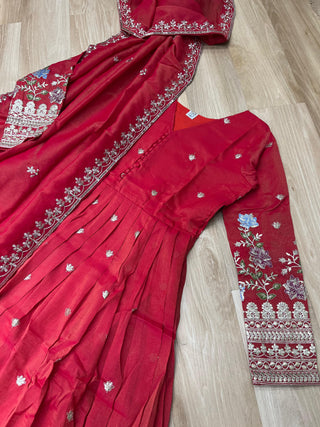 soft-organza-long-gown-pant-dupatta-set-with-sequence-embroidery-work-red-10
