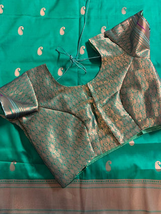 varman-indian-kanchivaram-paithani-silk-blouse-1