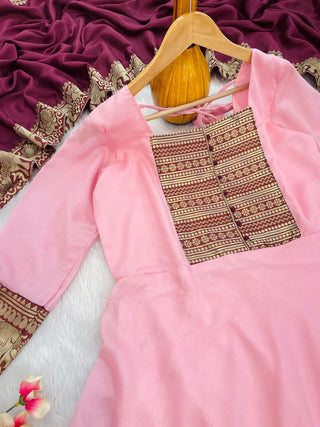 vichitra-silk-gown-dupatta-with-jacquard-zari-weaving-work-color-pink-5