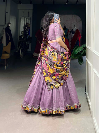 vichitra-silk-lehenga-choli-dupatta-set-sequence-thread-embroidery-work-color-purple-2
