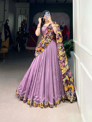 vichitra-silk-lehenga-choli-dupatta-set-sequence-thread-embroidery-work-color-purple-3