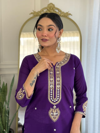 viscose-chanderi-salwar-kameez-dupatta-set-dyable-embroidery-work-color-purple-3