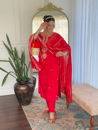 viscose-chanderi-salwar-kameez-dupatta-set-dyable-embroidery-work-color-red-2