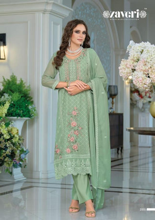 zavari-raabta-pure-organza-salwar-kameez-dupatta-suit-embroidery-work-color-green-3